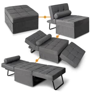 Good & Gracious Convertible Sleeper Chair / Ottoman for $244 Good & Gracious Convertible Sleeper Chair / Ottoman for $244