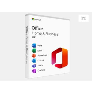 Microsoft Office Home & Business for Mac 2021 w/ Lifetime License: $49.99
