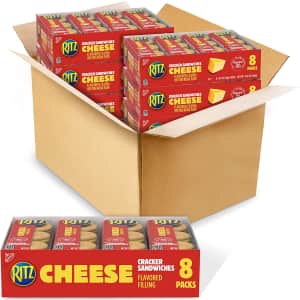 Ritz Sandwich Crackers 48-Pack for $12 via Sub & Save Ritz Sandwich Crackers 48-Pack for $12 via Sub & Save