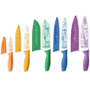 Cuisinart 10-Piece Ceramic-Coated Printed Cutlery Set for $15 Cuisinart 10-Piece Ceramic-Coated Printed Cutlery Set for $15
