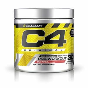 Cellucor C4 Original Pre Workout Powder Fruit Punch Sugar Free Preworkout Energy Supplement for Men & Women for $35