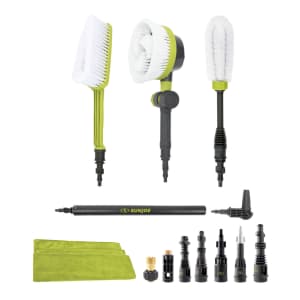 Sun Joe Universal Pressure Washer Auto Cleaning Brushes Set for $59