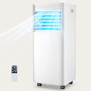 COSTWAY 10000 BTU Portable Air Conditioner with Remote Control, Energy Efficient for Rooms Up to for $270