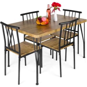 Best Choice Products 5-Piece Dining Table Set for $210 Best Choice Products 5-Piece Dining Table Set for $210