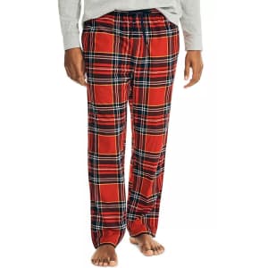 Nautica Men's Sustainably Crafted Cozy Fleece Pants for $5