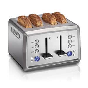 Hamilton Beach Digital 4-Slice Extra Wide Toaster for $49