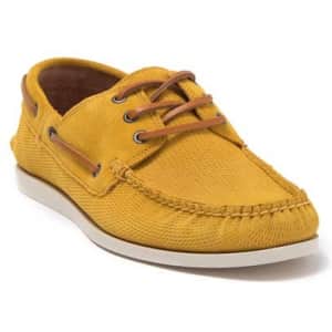 Frye Men's Briggs Leather Boat Shoes for $60 Frye Men's Briggs Leather Boat Shoes for $60