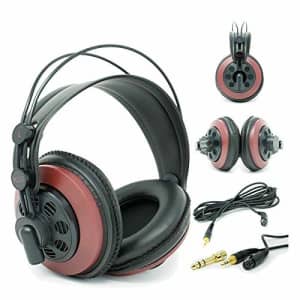 AKG M220 Pro Stylist Professional Large Diaphragm DJ Semi-Open High Definition Over-Ear Studio for $65
