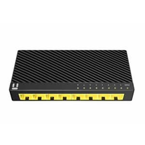 Netis ST3108GC 8 Port 10/100/1000Mbps Fast Gigabit Desktop Switch | Plug-and-Play and Effective for $20