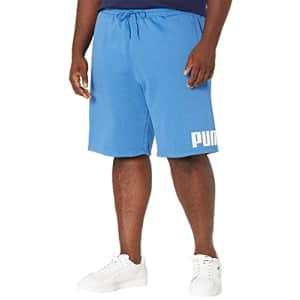 PUMA Men's Big & Tall Big Logo 10" Shorts BT, Star Sapphire/White, 4XLT for $26 PUMA Men's Big & Tall Big Logo 10" Shorts BT, Star Sapphire/White, 4XLT for $26