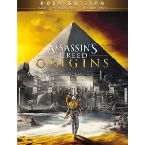 Assassin's Creed Origins Gold Edition for PC: $10 Assassin's Creed Origins Gold Edition for PC: $10