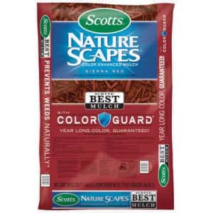 Scotts Nature Scapes Color-Enhanced Mulch 1.5-Cu. Ft. Bag for $3 Scotts Nature Scapes Color-Enhanced Mulch 1.5-Cu. Ft. Bag for $3