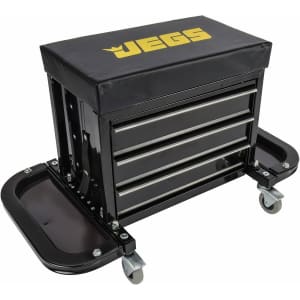 JEGS 3-Drawer Mechanics Roller Seat Toolbox for $63