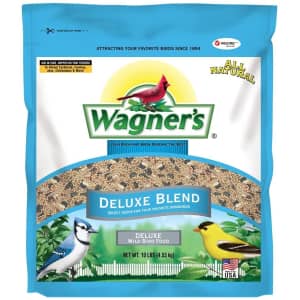 Wagner's Deluxe Wild Bird Food 10-lb. Bag for $12