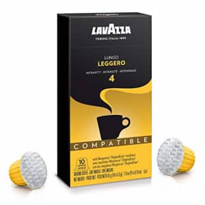 Lavazza Leggero Lungo Medium Roast Capsules Compatible with Nespresso Original Machines (Pack of 60) for $35