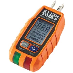 Klein Tools GFCI Receptacle Tester for $20