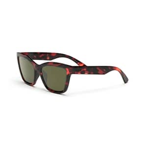 Serengeti Women's Rolla Polarized Butterfly Sunglasses, Shiny Red Tortoise, Medium for $145