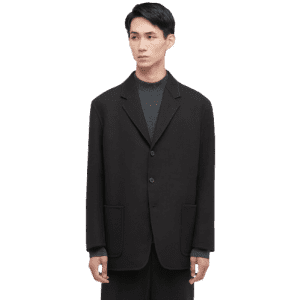 Uniqlo Men's U Wool-Blend Tailored Jacket for $40