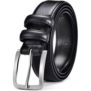 DWTS Men's Classic Leather Belt for $9