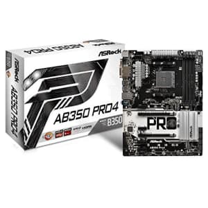 ASRock AB350 PRO4 ATX Motherboard for $315 ASRock AB350 PRO4 ATX Motherboard for $315