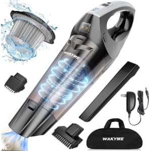 Wakyme Handheld Vacuum Cleaner for $24 Wakyme Handheld Vacuum Cleaner for $24