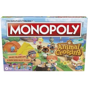 Monopoly Animal Crossing New Horizons Edition for $9