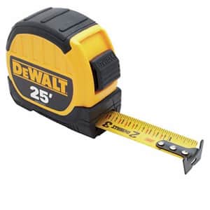 DeWalt DWHT36107 25FT Tape Measure Yellow, 25-Foot for $18