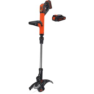Black + Decker 20V Max Li-Ion Easyfeed String Trimmer Kit for $85 at checkout Black + Decker 20V Max Li-Ion Easyfeed String Trimmer Kit for $85 at checkout