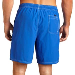 Nautica Men's Solid Nylon Swim Trunk,Cobalt,Large for $40 Nautica Men's Solid Nylon Swim Trunk,Cobalt,Large for $40