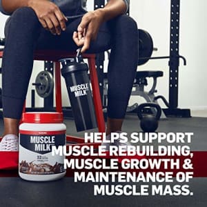 Muscle Milk Genuine Protein Powder, Chocolate, 32g Protein, 2.47 Pound, 16 Servings for $37