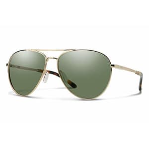 Smith Layback Sunglasses Gold / Gray Green, One Size for $84