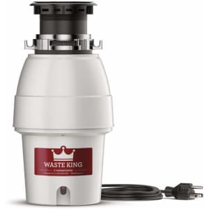 Waste King Legend Series 1-HP Garbage Disposal for $114 Waste King Legend Series 1-HP Garbage Disposal for $114