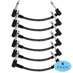 Donner Guitar Pedal Cable 6-Pack for $1 Donner Guitar Pedal Cable 6-Pack for $1