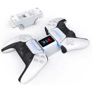 Vivefox Dual Charging Dock for Playstation 5 Controller for $6 Vivefox Dual Charging Dock for Playstation 5 Controller for $6