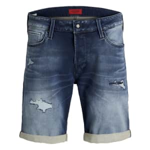 Jack & Jones Men's Trick Icon Denim Shorts for $19 Jack & Jones Men's Trick Icon Denim Shorts for $19