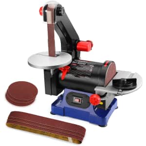 WorkPro Woodworking Combination Belt and Disc Sander for $110
