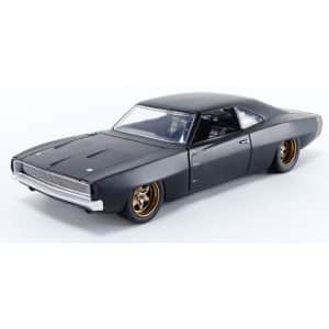 Fast & Furious F9 1:24 1968 Dodge Charger Widebody Die-Cast Car for $8 Fast & Furious F9 1:24 1968 Dodge Charger Widebody Die-Cast Car for $8