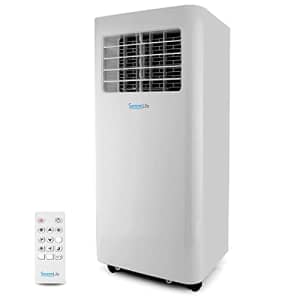 SereneLife SLPAC805W Portable Air Conditioner-Compact Home A/C Cooling Unit with Built-in for $180