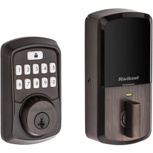 Kwikset Aura Bluetooth Programmable Keypad Door Lock for $150