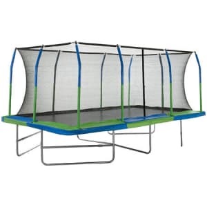 Upper Bounce Mega 10 x 17-Foot Trampoline w/ Enclosure for $679 for members