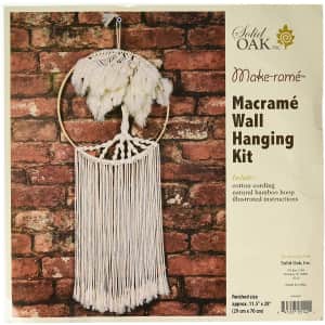 Solid Oak Macrame Wall Hanging Tree for $20 Solid Oak Macrame Wall Hanging Tree for $20