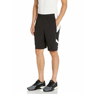 PUMA Men's CAT Shorts, Black White, L for $23 PUMA Men's CAT Shorts, Black White, L for $23