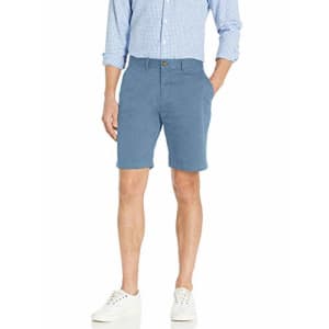 Tommy Hilfiger Men's Casual Stretch Chino Shorts, Captain's Blue, 33 for $60 Tommy Hilfiger Men's Casual Stretch Chino Shorts, Captain's Blue, 33 for $60