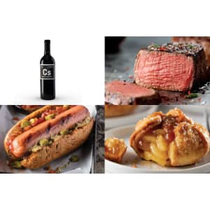 Omaha Steaks Family Filet Dinner + Cabernet Bundle for $189 Omaha Steaks Family Filet Dinner + Cabernet Bundle for $189