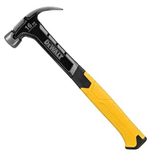 DEWALT 16 oz Steel Curve Claw Hammer for $18