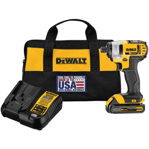 DeWalt 20V Max 1/4" Impact Driver Kit for $94 DeWalt 20V Max 1/4" Impact Driver Kit for $94