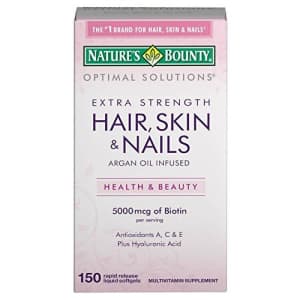 Nature's Bounty, Extra Strength Hair, Skin and Nails -150 Rapid release Softgels for $5