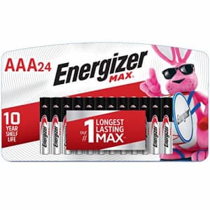 Energizer Max AAA Batteries 24-Pack for $7