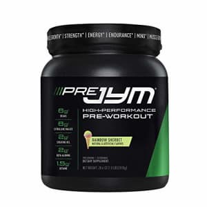 JYM Supplement Science Pre Jym Rainbow Sherbet, 30 Servings, Rainbow Sherbet, 30 Count for $49