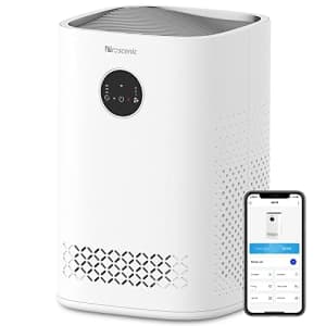 Proscenic A8 SE Air Purifier for Large Room, H13 True HEPA Filter, CADR 200 m/h, up to 1345 sq. ft for $99